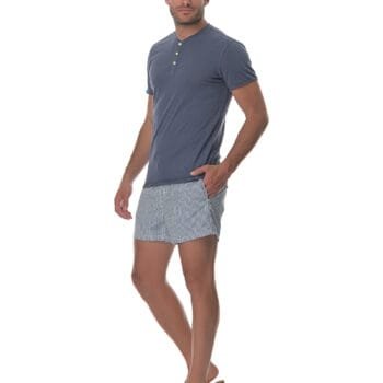 3002 Λινή μπλούζα κοντομάνικη