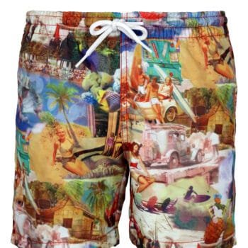 1182 KIDS Μαγιό Multi Coloured Print