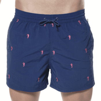 1383 Μαγιό Seahorse Embroidery