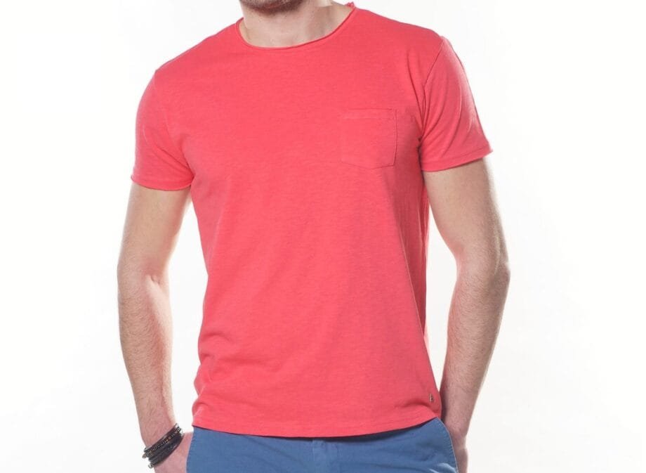 55-425 T-shirt solid regular fit